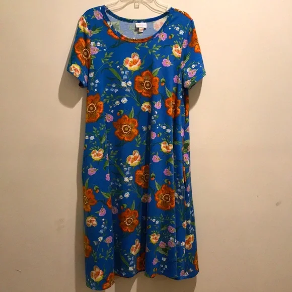 slim fit dress slacks Lularoe Adeline Dress - Girl's 10